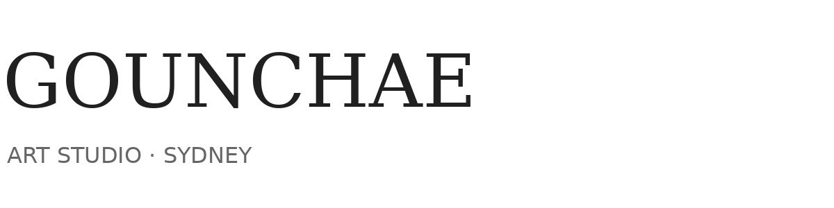 GOUNCHAE Art Studio